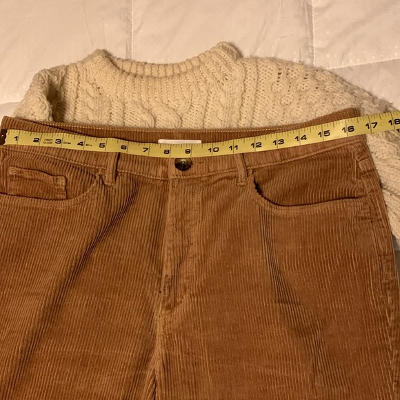 LOFT 2 pair The Straight High Rise Corduroy pants - Picture 4 of 10